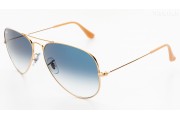 Ray-Ban Aviator Large Metal Blue Gradient (RB3025 001/3F 58mm) saules brilles